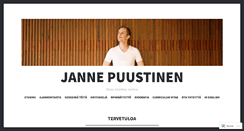 Desktop Screenshot of jannepuustinen.com