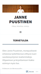 Mobile Screenshot of jannepuustinen.com